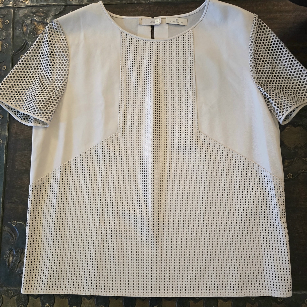 Maison Ullens Lambskin Top
